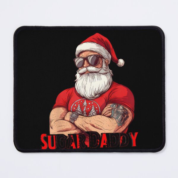Item preview, Sugar Daddy Santa Claus For designed and sold by sandrahofer-art.