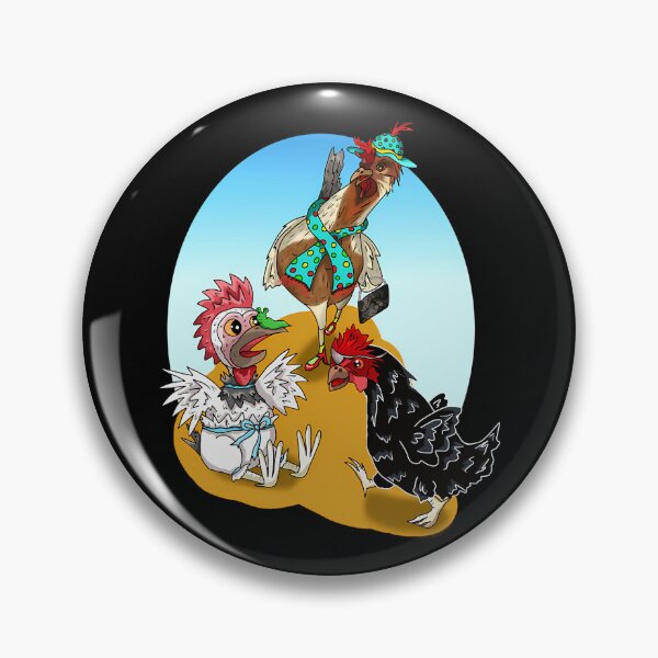 Item preview, The Car.toon chickens of Bebi.ngton UK designed and sold by KeeblerAlden.