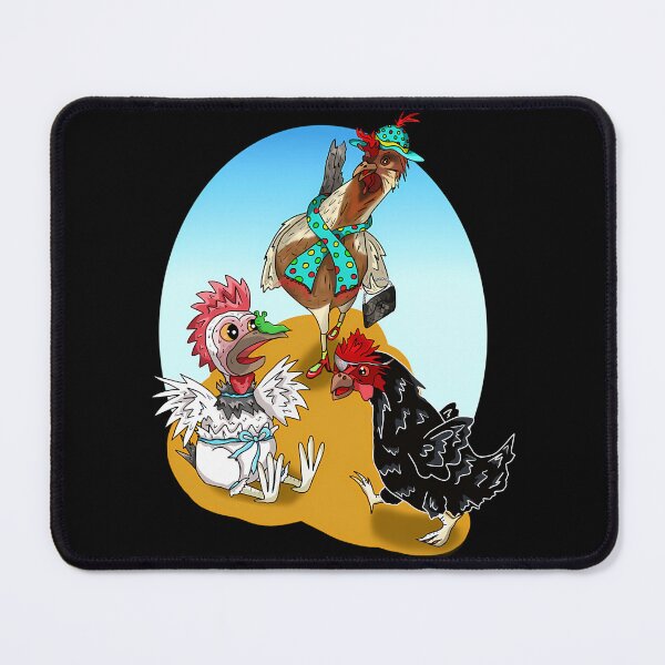 Item preview, The Car.toon chickens of Bebi.ngton UK designed and sold by KeeblerAlden.