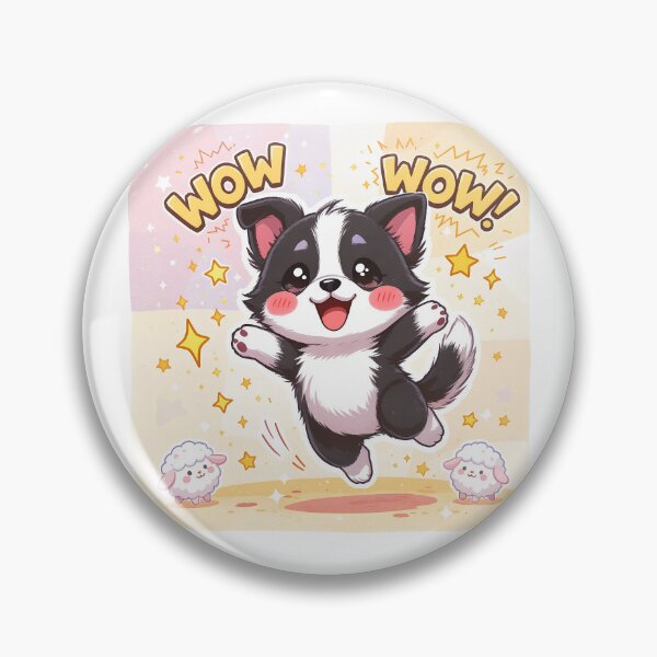 Item preview, Sheep Dog – Cute Kawaii Puppy WOW Cartoon Design designed and sold by DamianRoy88.