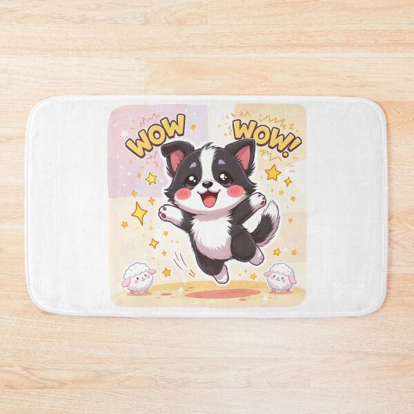 Item preview, Sheep Dog – Cute Kawaii Puppy WOW Cartoon Design designed and sold by DamianRoy88.