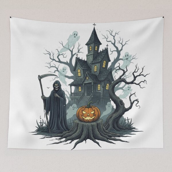 Item preview, Grim Reaper at the Haunted Mansion designed and sold by Late Theory.