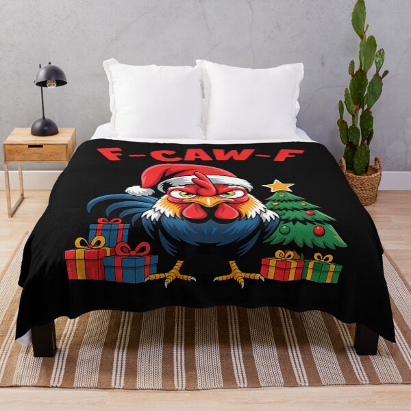 Item preview, F-Caw-F Christmas Rooster F Cawf Chicken X-Mas Men Women designed and sold by merlinnears.