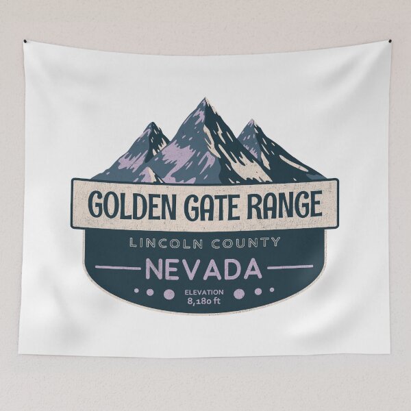 Item preview, Golden Gate Range, Lincoln County, Nevada, Mountain Design designed and sold by Wanderful-roads.