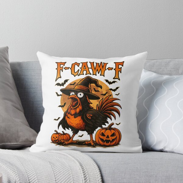 Item preview, F-Caw-F Funny Chicken Witch Costume Halloween Humor F-Caw-F designed and sold by merlinnears.