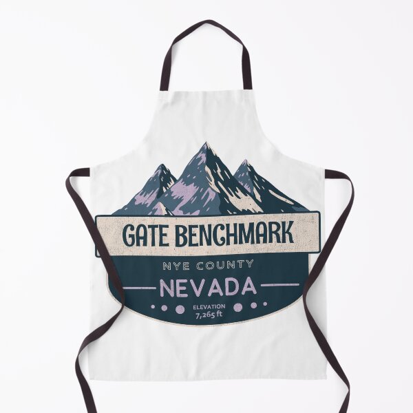 Item preview, Gate Benchmark, Nye County, Nevada, Mountain Design designed and sold by Wanderful-roads.