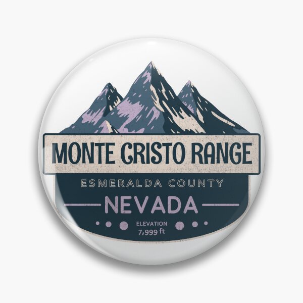 Item preview, Monte Cristo Range, Esmeralda County, Nevada, Mountain Design designed and sold by Wanderful-roads.