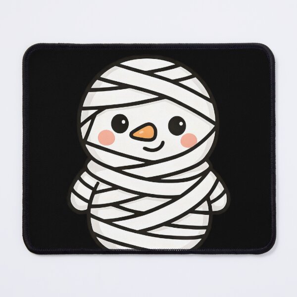 Item preview, Snowman Mummy — “FrostBite” designed and sold by sandrahofer-art.