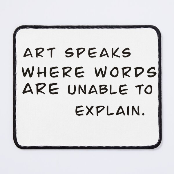 Item preview, Art speaks where words are unable to explain designed and sold by Lomis Art.