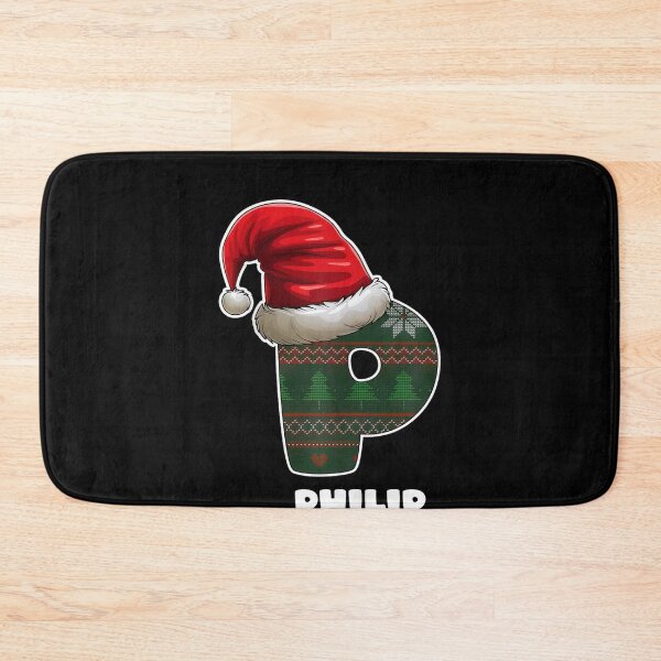 Item preview, Christmas Letter P First Name Philip designed and sold by sandrahofer-art.