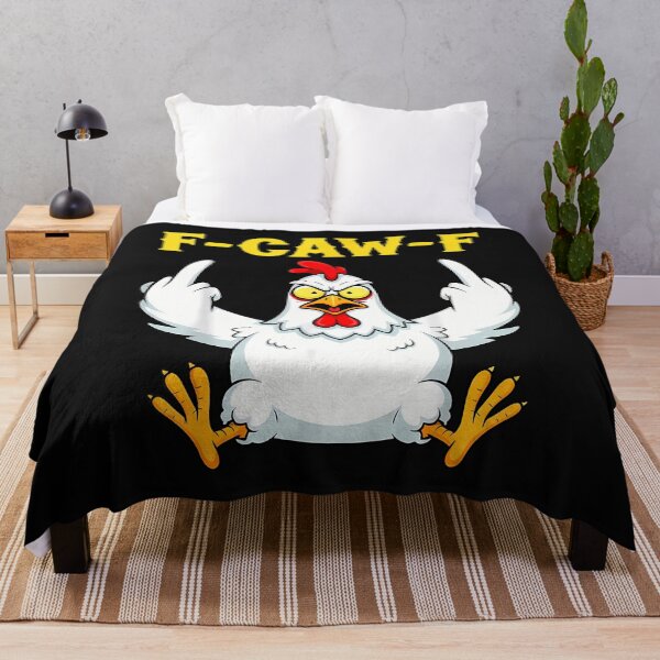 Item preview, Funny Chicken F-Caw-F Humorous Adult Humor For Women Wen designed and sold by merlinnears.