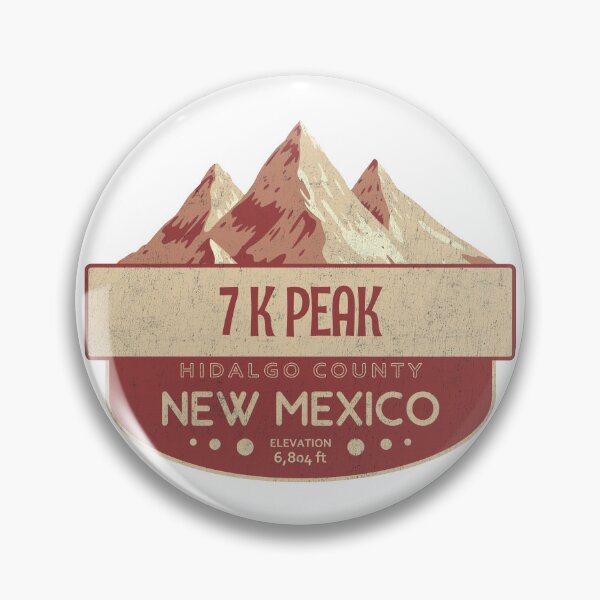 Item preview, 7 K Peak, Hidalgo County, New Mexico, Mountain Design designed and sold by Wanderful-roads.