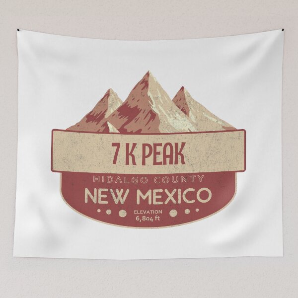 Item preview, 7 K Peak, Hidalgo County, New Mexico, Mountain Design designed and sold by Wanderful-roads.