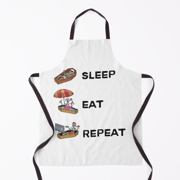 Item preview, Sleep Eat Repeat designed and sold by TrisselShop.