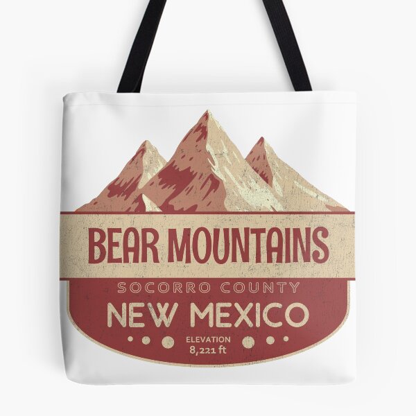 Item preview, Bear Mountains, Socorro County, New Mexico, Mountain Design designed and sold by Wanderful-roads.