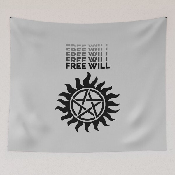 Item preview, Supernatural: Team Free Will, Anti-Possession Pentagram designed and sold by Heeby Jeebys.