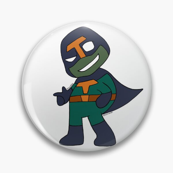 Artikelvorschau, TMNT Halloween: '03 Turtle Titan (Mikey) entworfen und verkauft von Leah'sArt&Stuff.