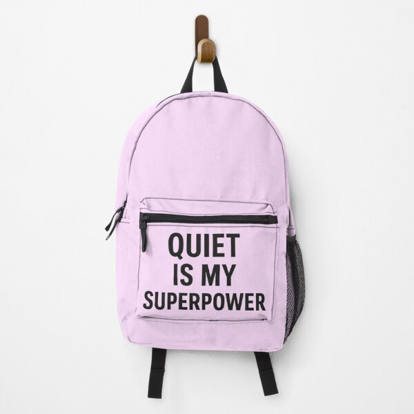 Item preview, Quiet Is My Superpower | Calm Confidence Minimalist Typography designed and sold by Syrupulse.
