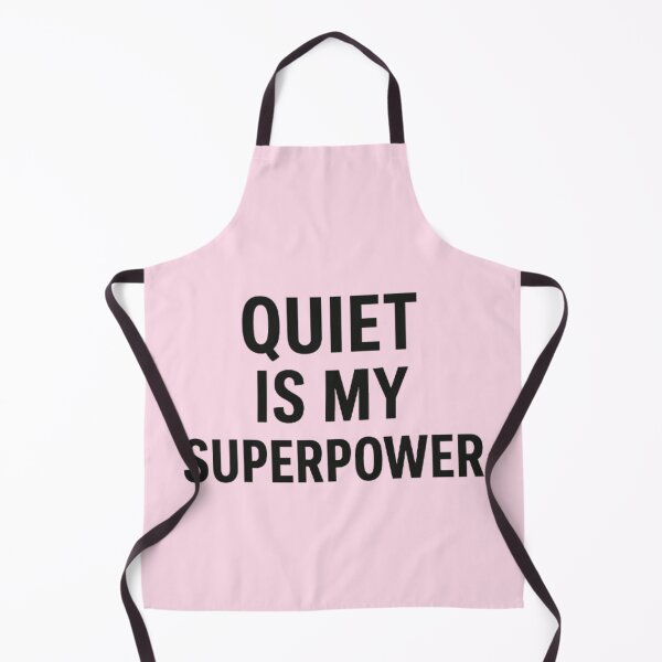 Item preview, Quiet Is My Superpower | Calm Confidence Minimalist Typography designed and sold by Syrupulse.