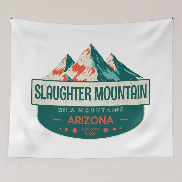 Item preview, Slaughter Mountain, Gila Mountains, Arizona, Mountain Design designed and sold by Wanderful-roads.