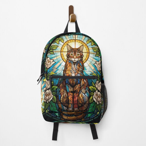 Item preview, Sacred Cat in Stained Glass designed and sold by KiraChie.