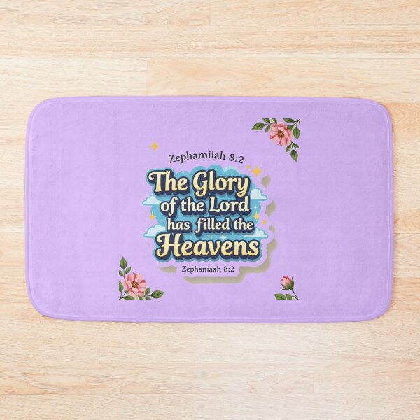 Item preview,  Zephaniah 8:2 Bible Verse Label – The Glory of the Lord Has Filled the Heavens , designed and sold by PaintMeWorld.