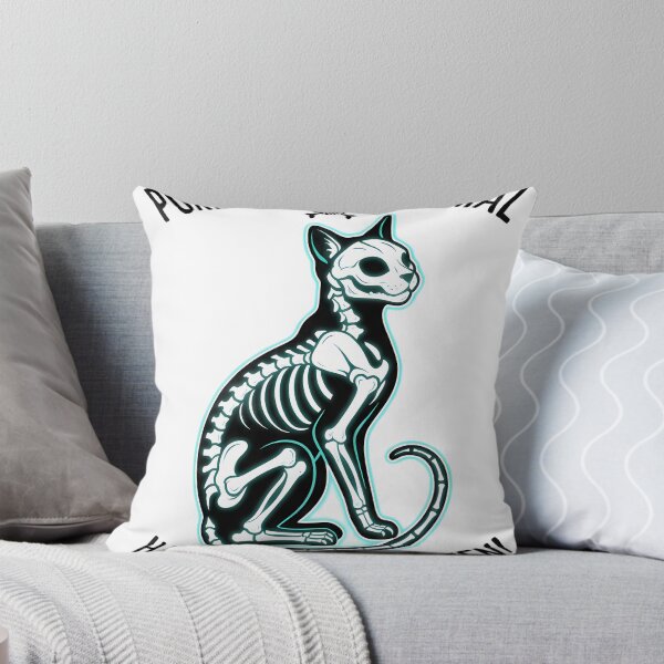 Item preview, Rayos X de un gato esqueleto perfectamente normal para Halloween designed and sold by GizmoDesign.
