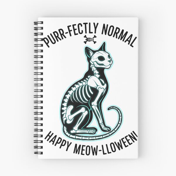 Item preview, Rayos X de un gato esqueleto perfectamente normal para Halloween designed and sold by GizmoDesign.