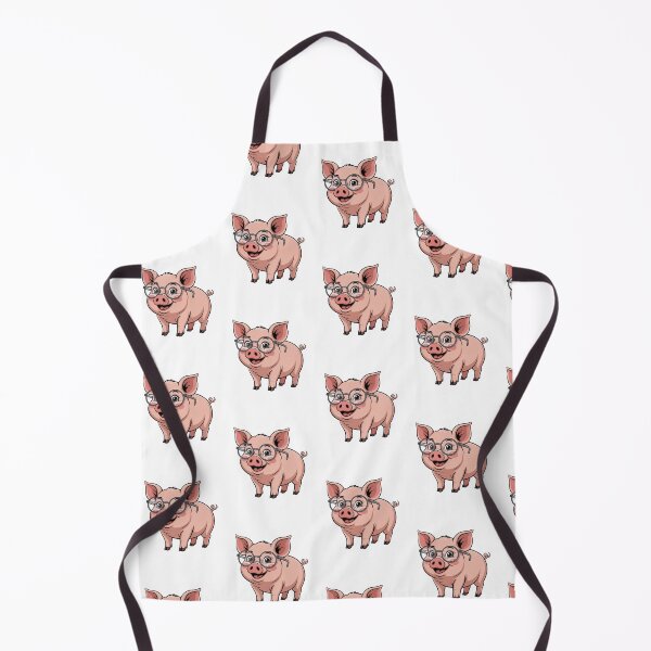 Item preview, Modern Trendy Cute Pink Pig With Glasses  designed and sold by SOUFIANE1991.
