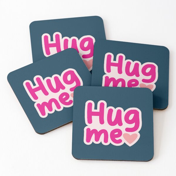 Item preview, Bold Pink Hug Me Heart  designed and sold by Agni Designs.