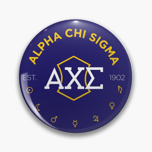 Item preview, Alpha Chi Sigma Sticker designed and sold by gingerdesu.