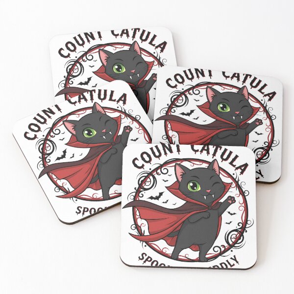 Item preview, Count Catula Vampire Cat Spooky Cuddly Halloween designed and sold by GizmoDesign.