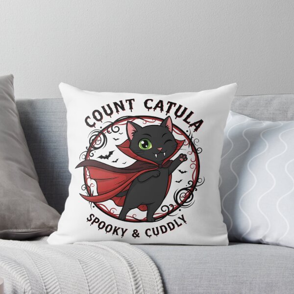 Item preview, Count Catula Vampire Cat Spooky Cuddly Halloween designed and sold by GizmoDesign.
