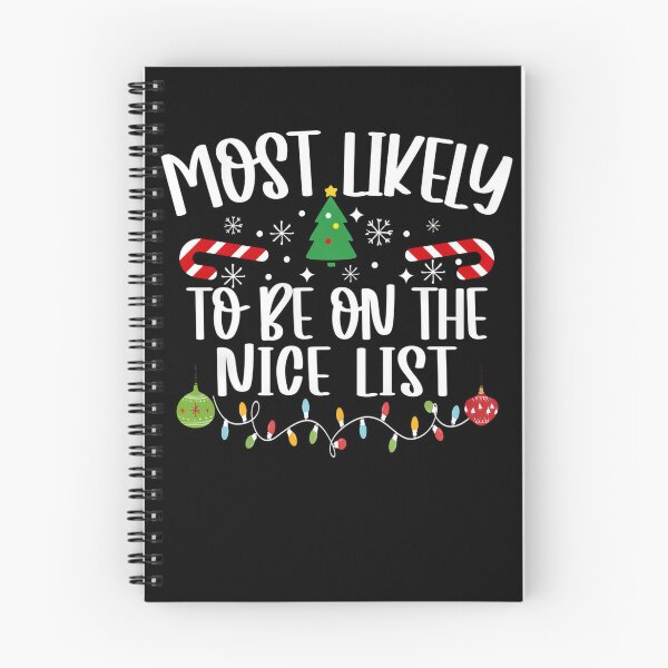 Item preview, Most Likely To Be On The Nice List designed and sold by sandrahofer-art.