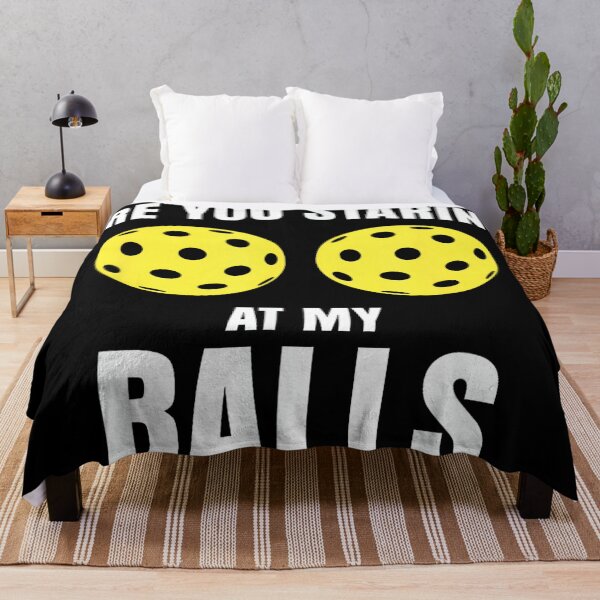 Item preview, are you staring at my balls funny pickle ball designed and sold by PamQBennett.