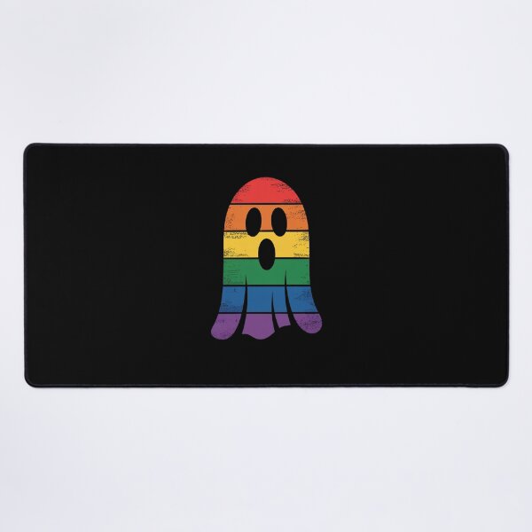 Item preview, Rainbow Ghost LGBT Gay Pride Lesbian Halloween designed and sold by VladoZork.