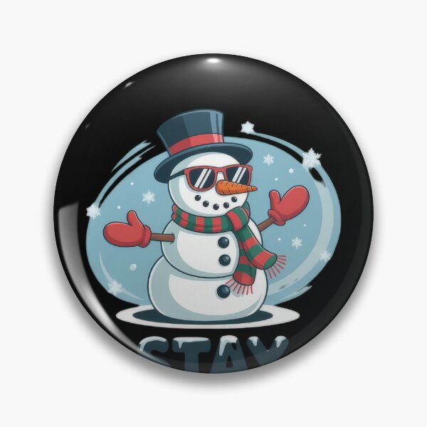 Item preview, Stay Frosty Shirt - Funny Christmas Shirt Cool Snowman designed and sold by vespira-motion.