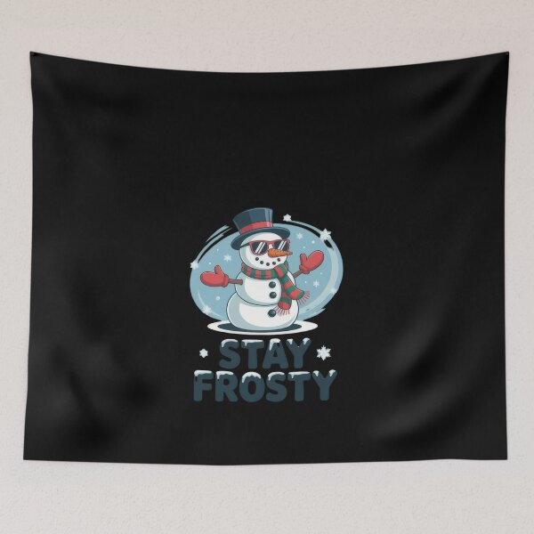 Item preview, Stay Frosty Shirt - Funny Christmas Shirt Cool Snowman designed and sold by vespira-motion.