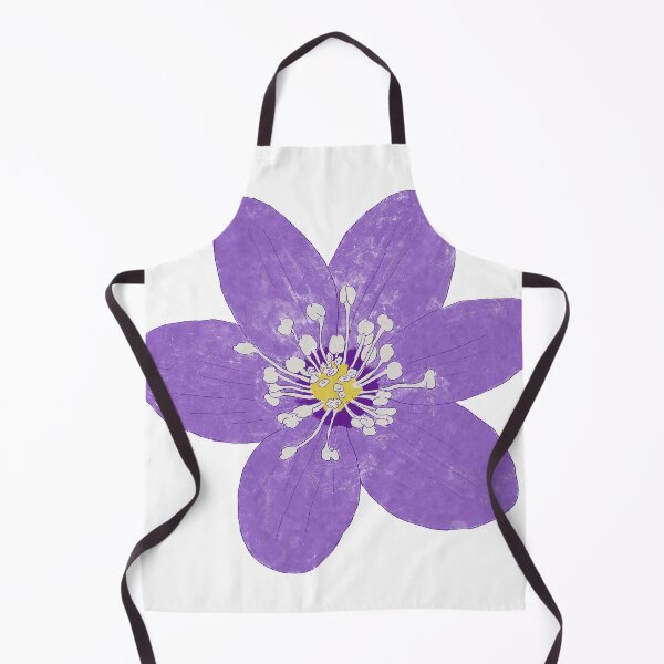 Item preview, Hand-Drawn Purple Flower designed and sold by SugarCore.