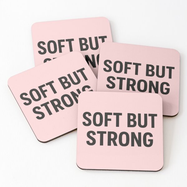 Item preview, Soft but Strong | Feminine Empowerment Minimalist Quote designed and sold by Syrupulse.