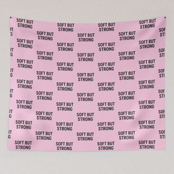 Item preview, Soft but Strong | Feminine Empowerment Minimalist Quote designed and sold by Syrupulse.