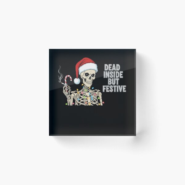 Item preview, Dead Inside But Festive – Funny Dark Christmas designed and sold by FelixnRobinus.