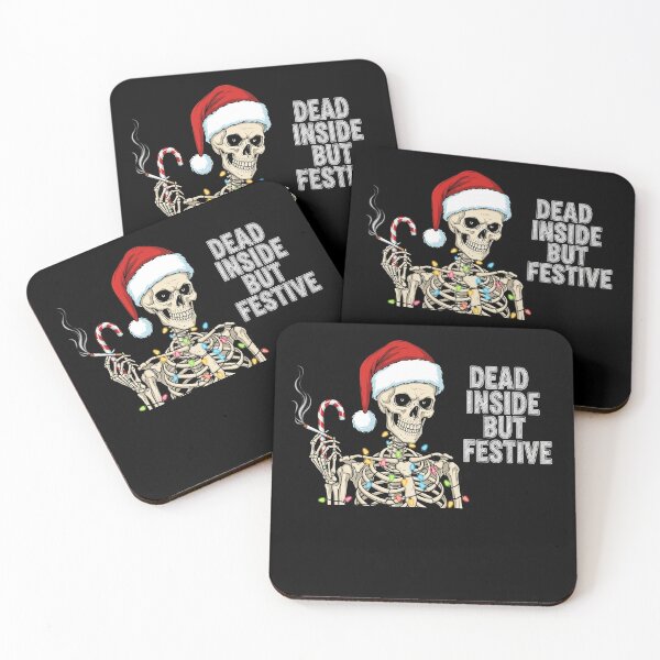 Item preview, Dead Inside But Festive – Funny Dark Christmas designed and sold by FelixnRobinus.