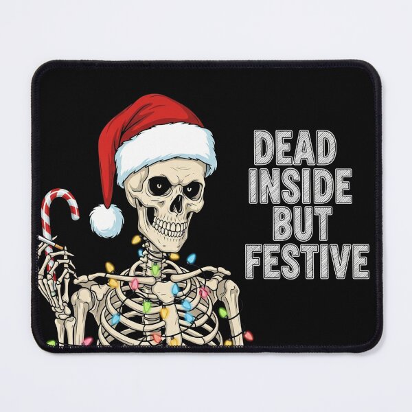 Item preview, Dead Inside But Festive – Funny Dark Christmas designed and sold by FelixnRobinus.