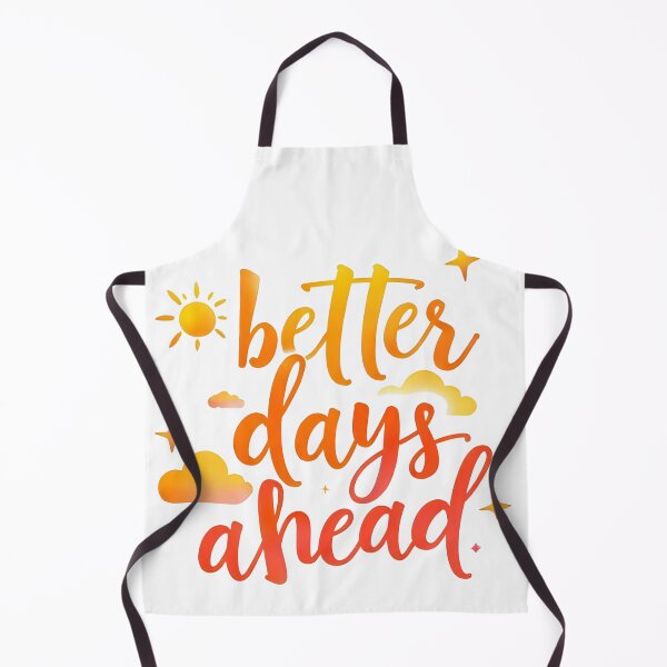 Item preview, Better Days Ahead, Hopeful Positive Motivational Quote Sticker designed and sold by Moodune.