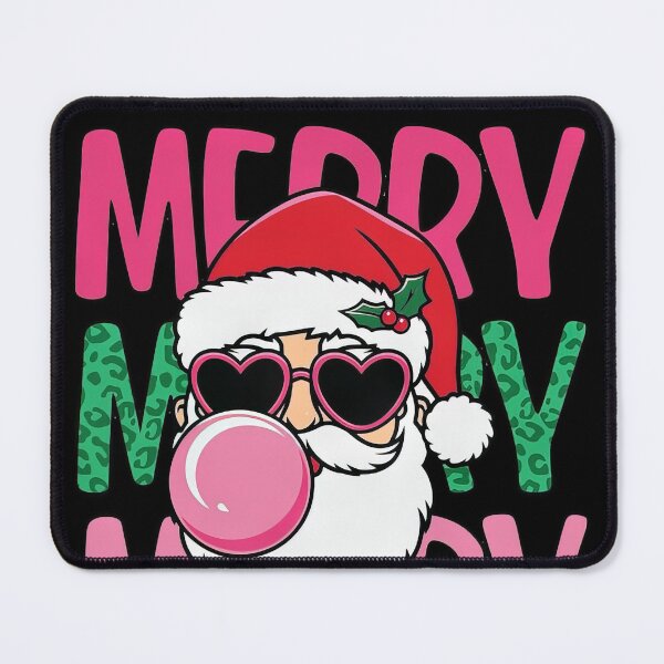 Item preview, Merry Christmas Cool Santa With Bubble Gum designed and sold by vespira-motion.