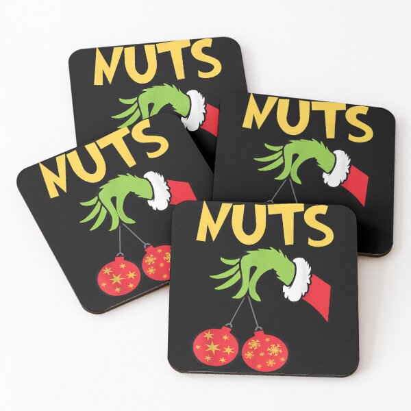 Item preview, Chest Nuts Matching Chestnuts Funny Christmas Couples Nuts. designed and sold by sandrahofer-art.