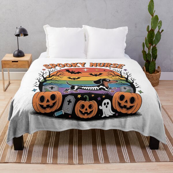 Item preview, Spooky Halloween Dog Seamless designed and sold by VladoZork.