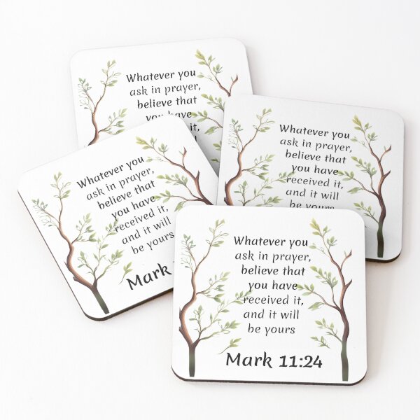 Item preview, Whatever you ask in prayer Bible verse designed and sold by MMM Designs.