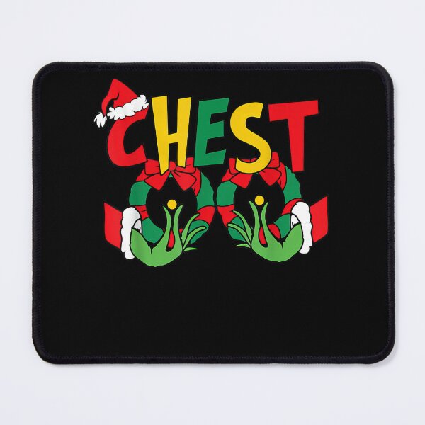 Item preview, Chest Nuts Matching Chestnuts Funny Christmas Couples Nuts designed and sold by sandrahofer-art.